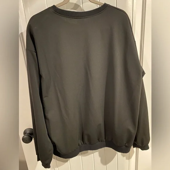 Black 'nana' Sweatshirt and Pants Set - Picture 3 of 7